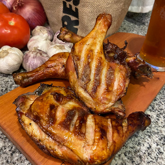 Pollo: Trutro Corto y Largo Ahumado.