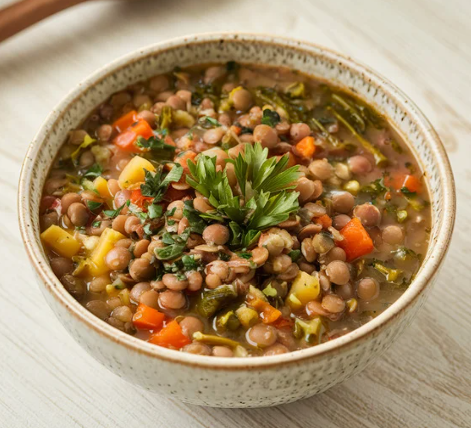 Lentejas con Arroz 350 grs.