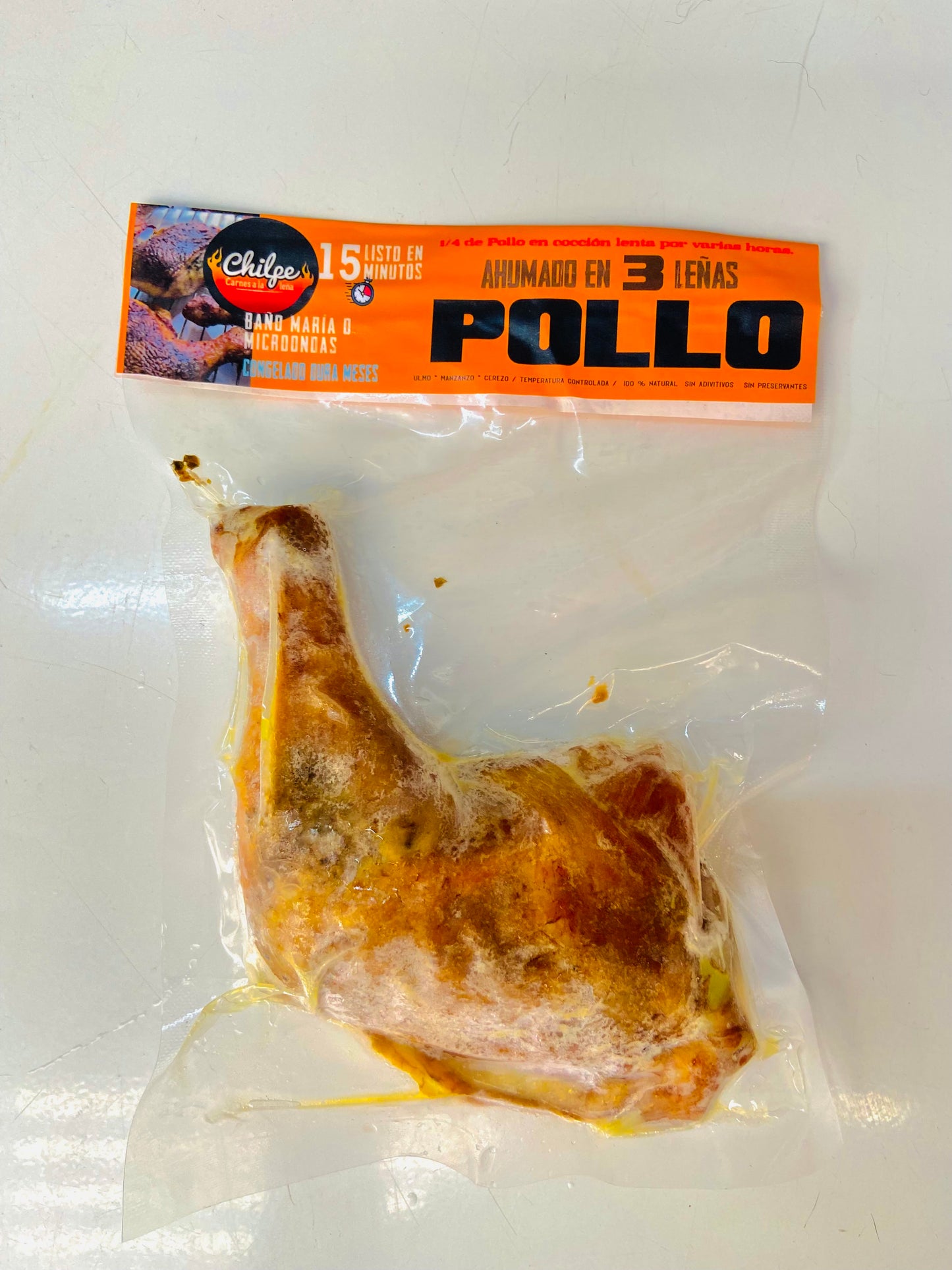 Pollo: Trutro Corto y Largo Ahumado.